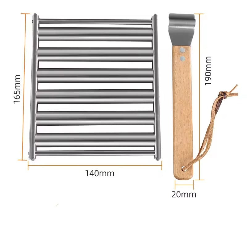 Hot Dog Roller with Beech Handle