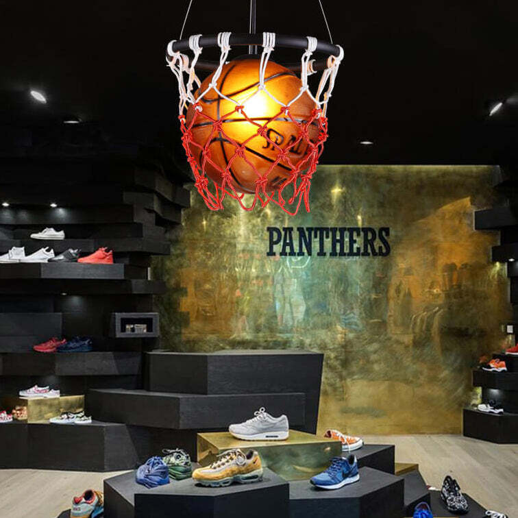 Basketball Hoop Pendant Light