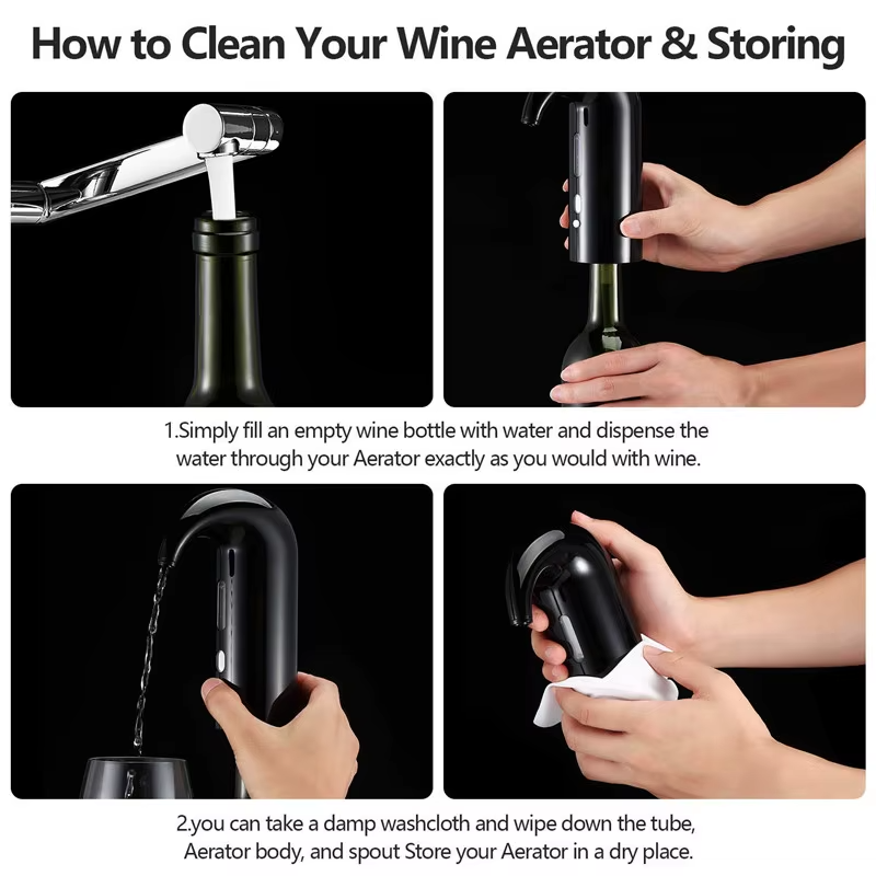 Electric Wine Aerator and Dispenser