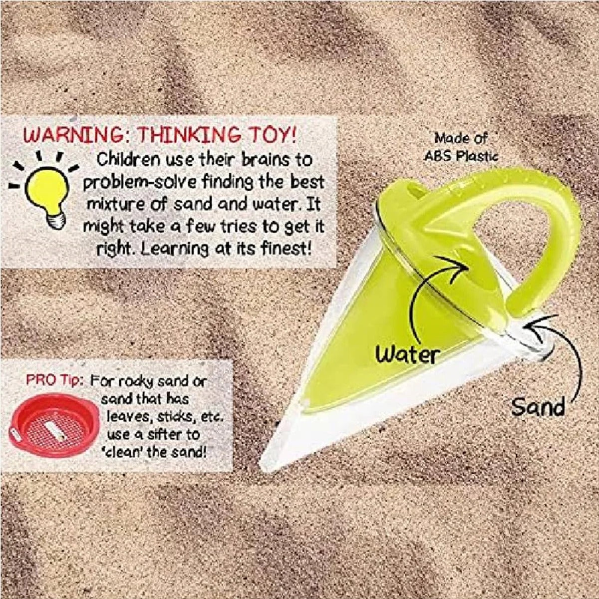 Spilling Funnel Sand & Water Toy