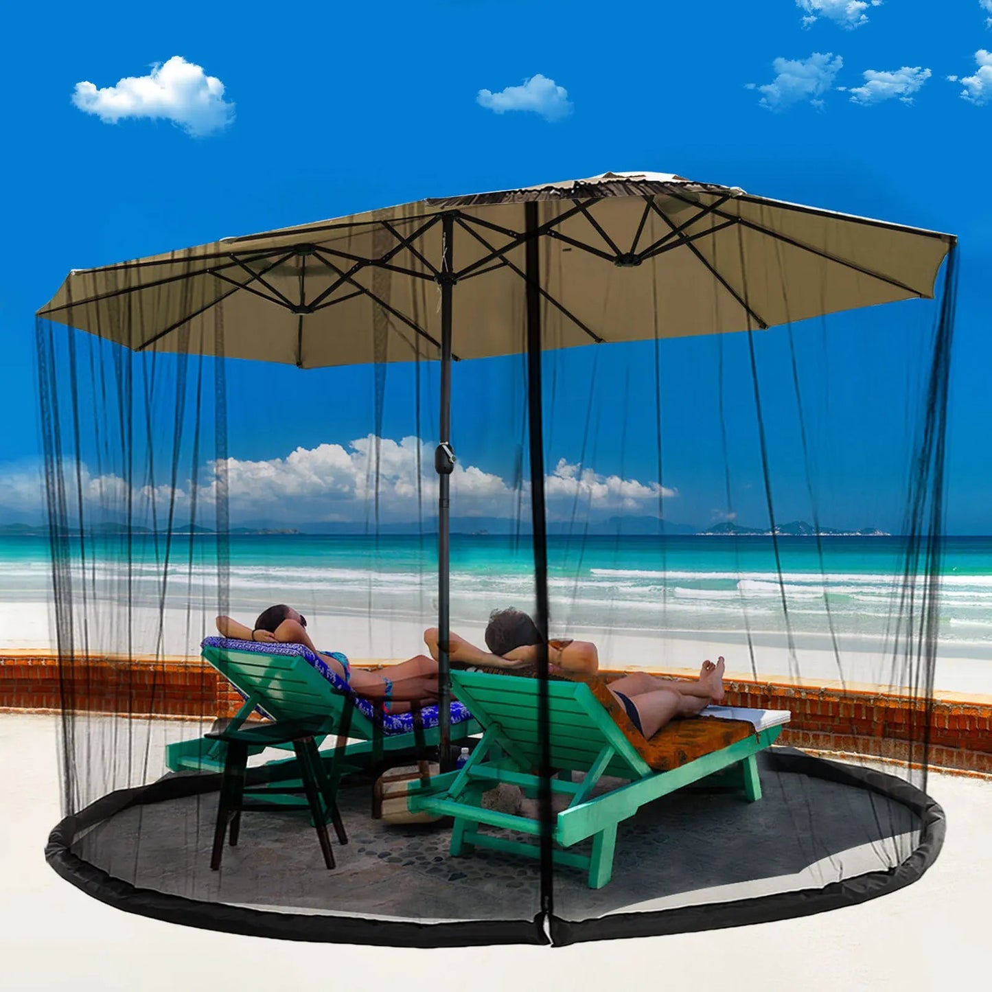 Parasol Outdoor Mosquito Net Cover