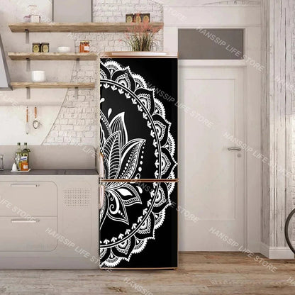 INS Fridge Door Wrap Vinyl Sticker