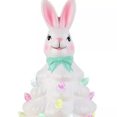 Mr. Cottontail 8" Ceramic Easter Bunny