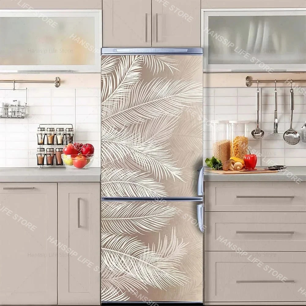 INS Fridge Door Wrap Vinyl Sticker