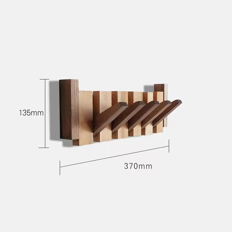 Foldable Elegance Wall Coat Rack