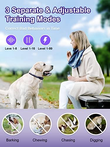 Smart Waterproof Dog Training Collar