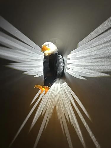 American Bald Eagle Wall Lamp