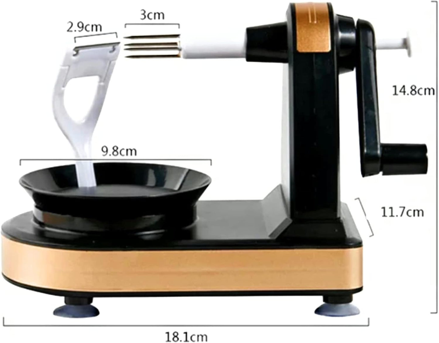 Apple Peeler Cutter & Slicer – Effortless Fruit Prep