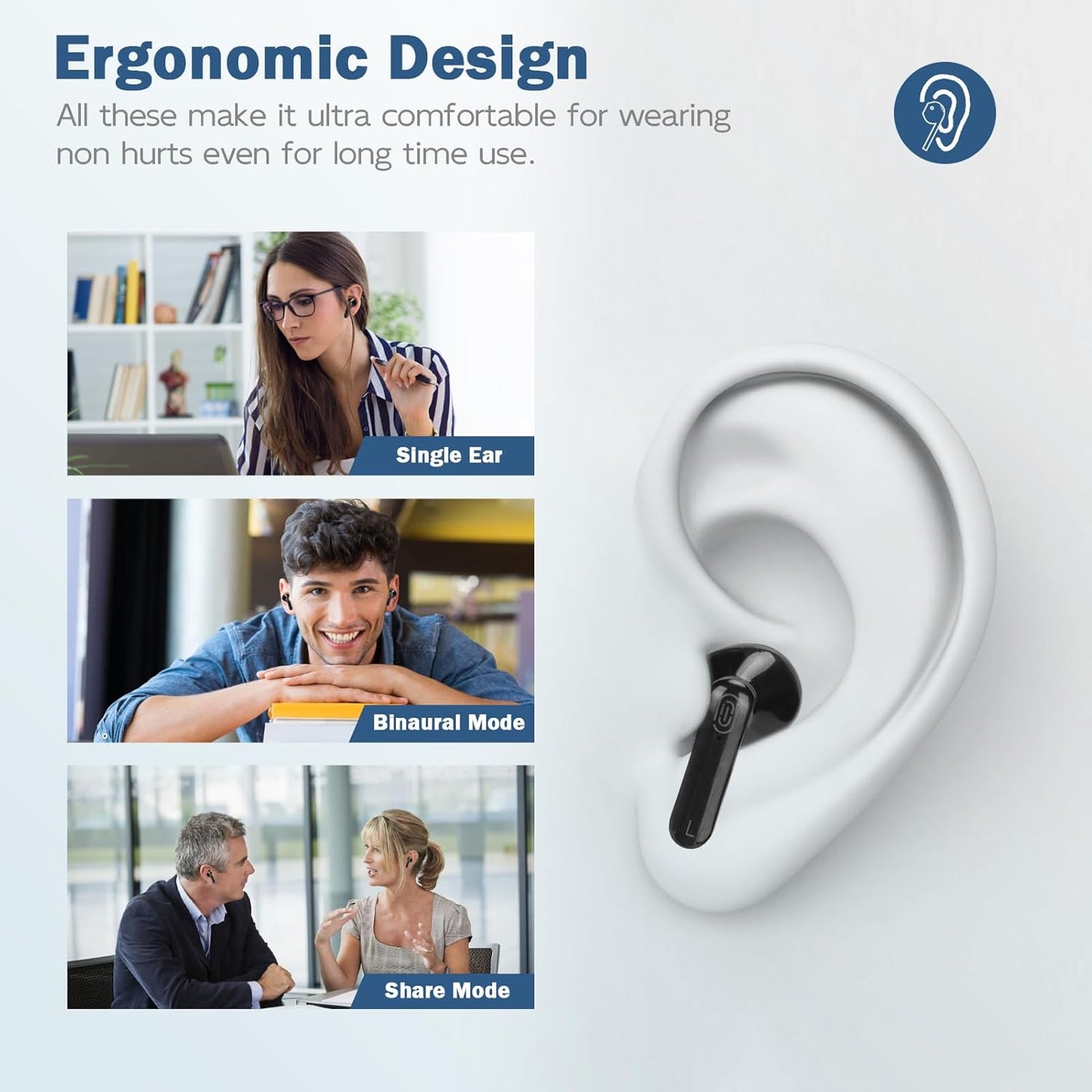 Language Translator Earbuds – 84 Languages