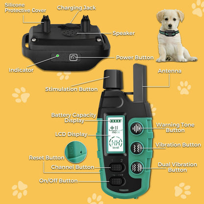 Smart Waterproof Dog Training Collar