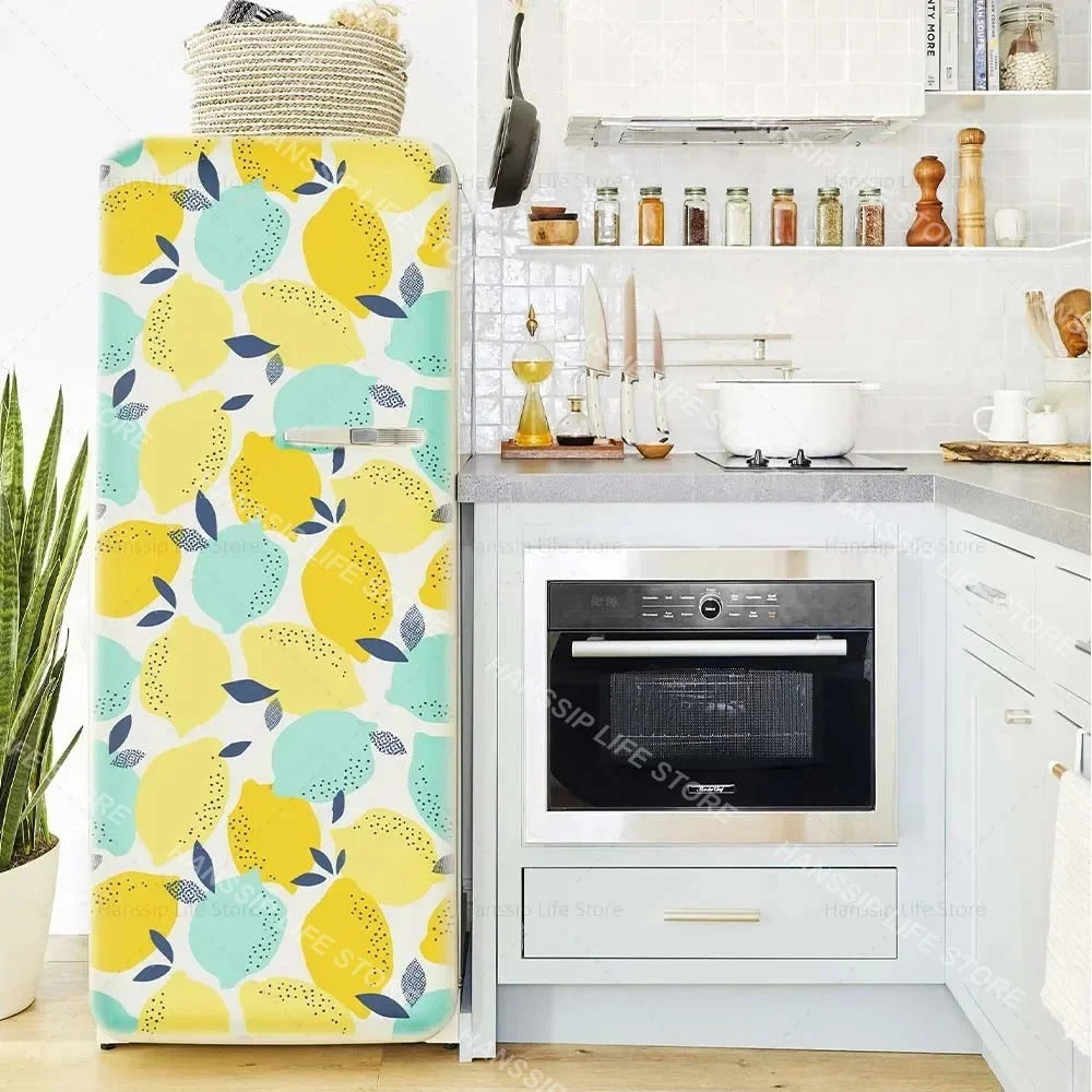 INS Fridge Door Wrap Vinyl Sticker