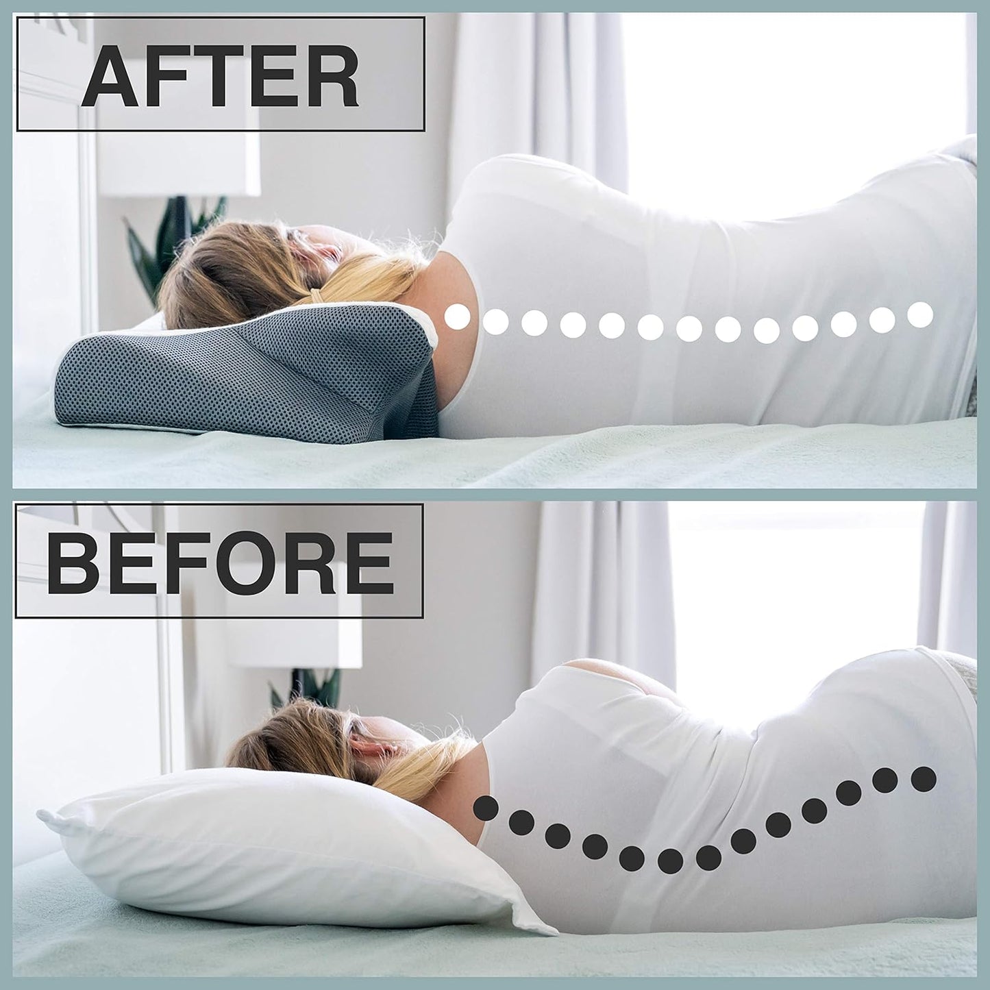 OrthoRest™ Neck Support Pillow