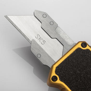 EDC Retractable Utility Knife with Belt Cutter