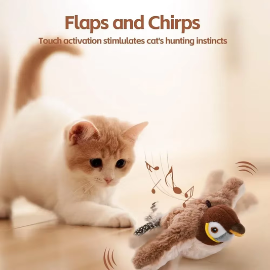 Chirping Rechargeable Bird Toy
