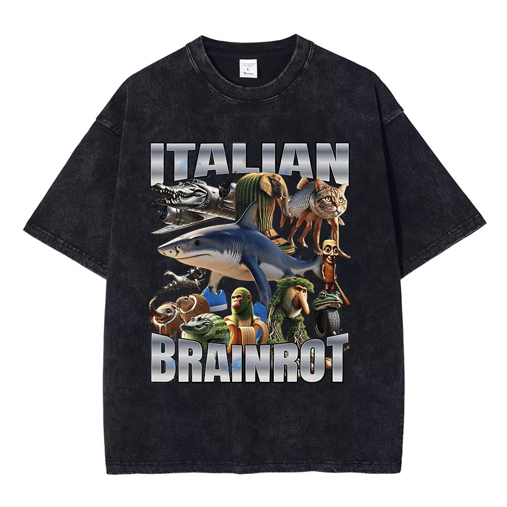 Italian Brainrot Tiktok Meme T-Shirt