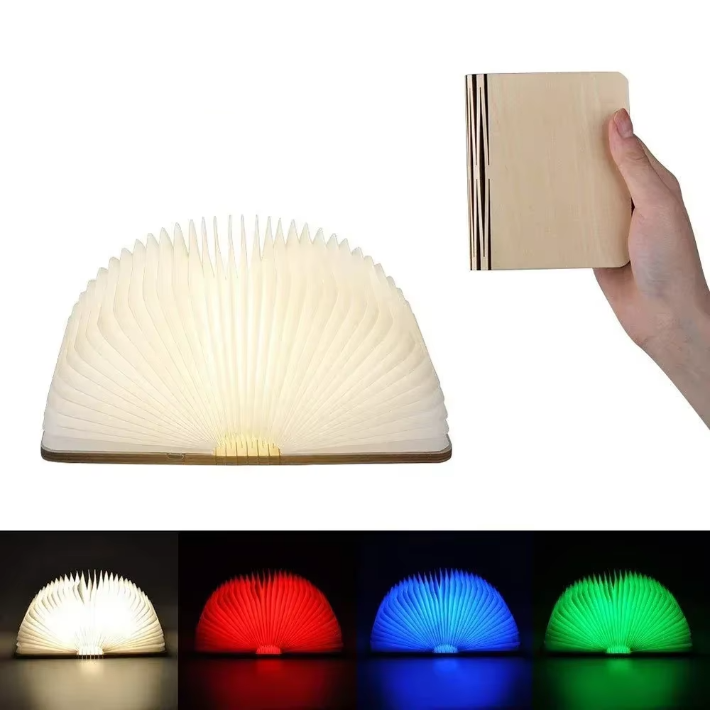 3D Folding Creative LED Book Lamp