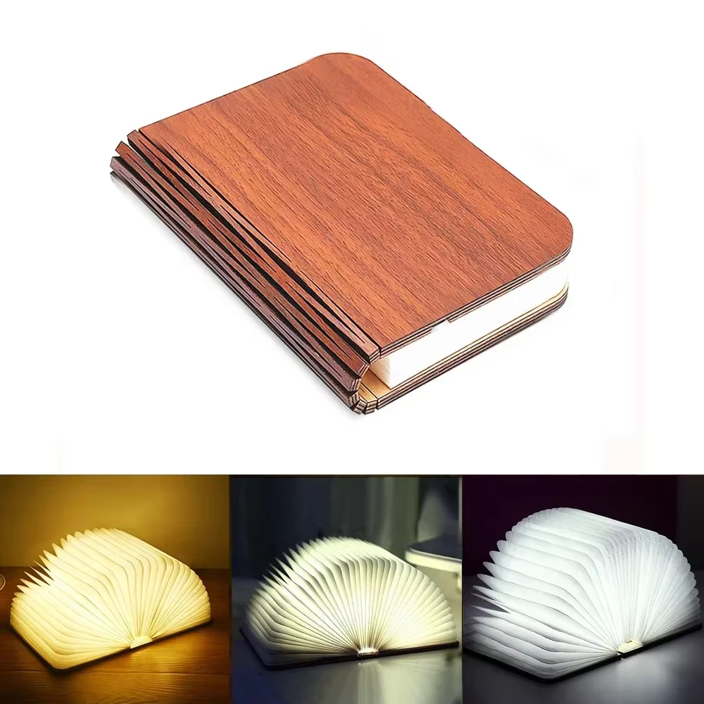 3D Folding Creative LED Book Lamp