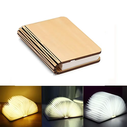 3D Folding Creative LED Book Lamp