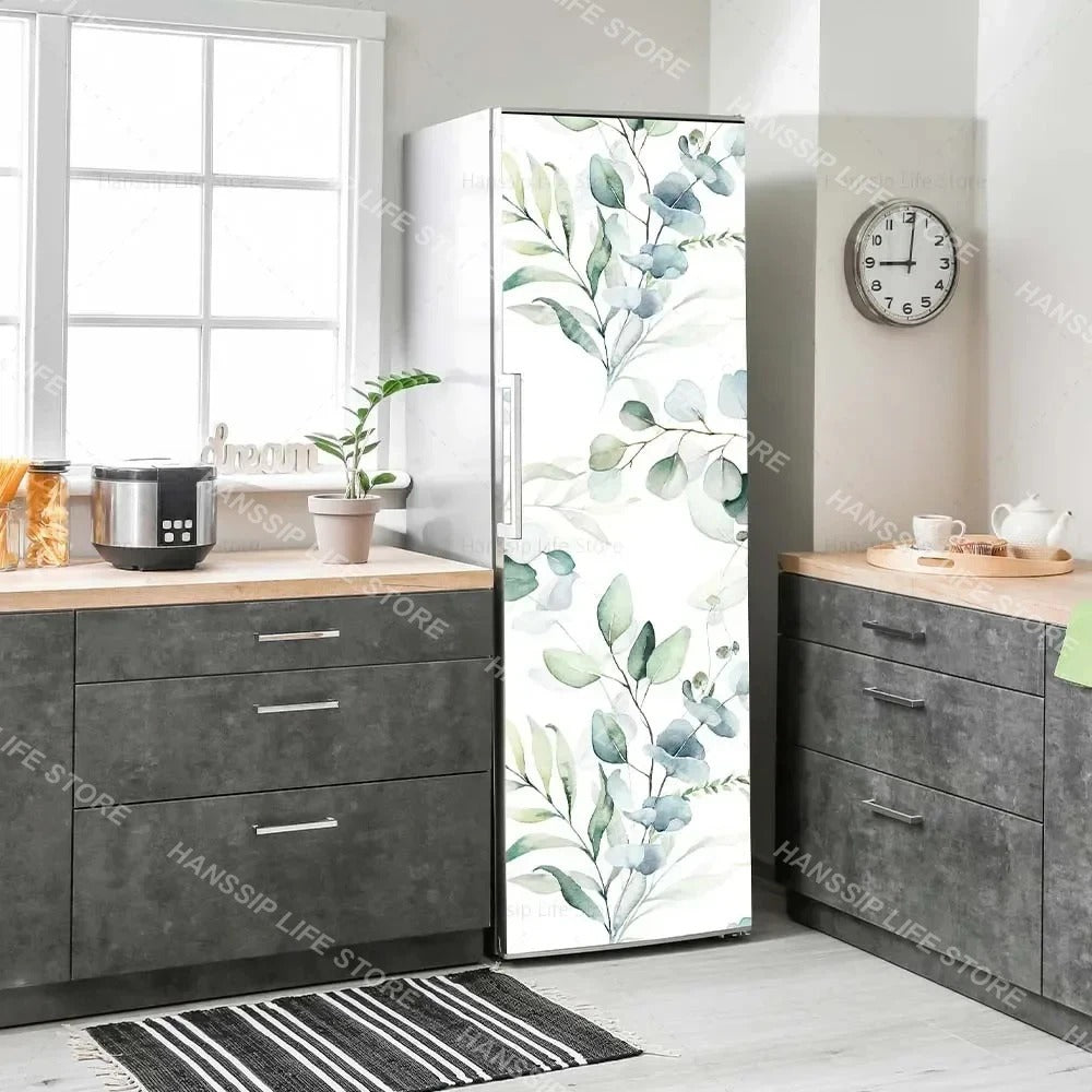INS Fridge Door Wrap Vinyl Sticker