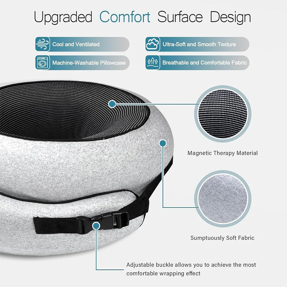 U-Shaped Snail Pillow