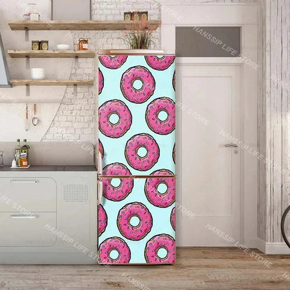 INS Fridge Door Wrap Vinyl Sticker