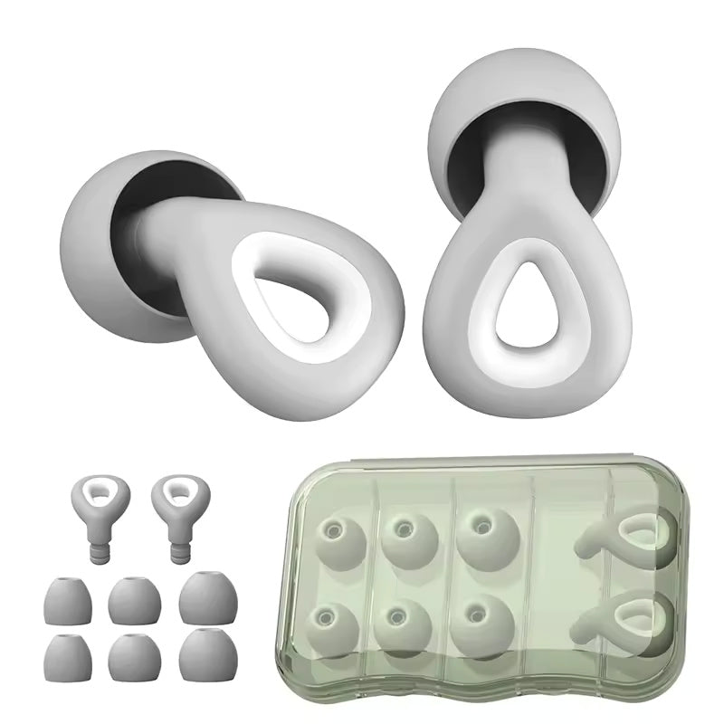 Ultimate Noise-Cancelling Silicone Earplugs