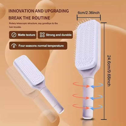 Self-Cleaning Scalp Massage Comb