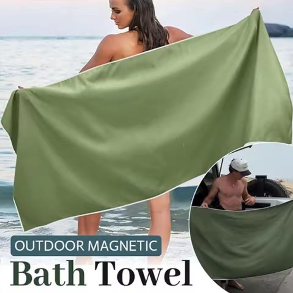 Multifunctional Magnetic Bath Towel