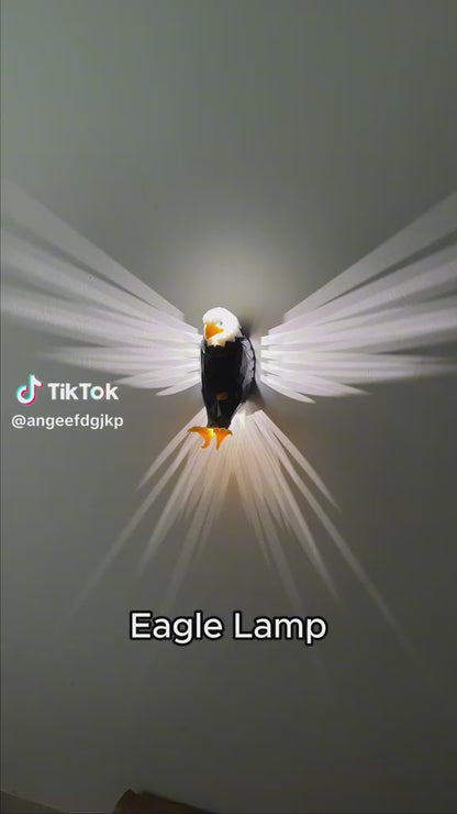 American Bald Eagle Wall Lamp